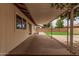 Spacious covered patio with views of the backyard, perfect for entertaining guests outdoors at 9414 N 50Th Dr, Glendale, AZ 85302