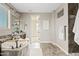 Well-lit bathroom with a large soaking tub, elegant tile, and modern fixtures at 10331 E Starion Ave, Mesa, AZ 85212
