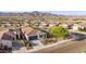 Desert home with tile roof, xeriscaping, and a mountain view at 11658 E Chevelon Trl, Gold Canyon, AZ 85118