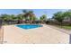 Gorgeous community pool surrounded by lush green landscape and grassy areas perfect for relaxing on sunny days at 12041 W Fillmore St, Avondale, AZ 85323