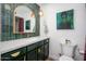 Elegant bathroom features a stylish vanity, modern fixtures, and decorative accents at 1225 E Medlock Dr # 206, Phoenix, AZ 85014