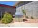 Outdoor stainless steel gas grill with surrounding desert landscaping on gravel at 1225 E Medlock Dr # 206, Phoenix, AZ 85014