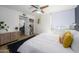 This beautiful primary bedroom offers closet space, large windows and room to unwind at 1225 E Medlock Dr # 206, Phoenix, AZ 85014