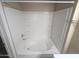 Bright and clean bathtub with white tile surround, perfect for relaxation at 14841 W Desert Hills Dr, Surprise, AZ 85379
