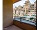 Condo balcony view overlooking courtyard with pool and other complex buildings at 16 W Encanto Blvd # 110, Phoenix, AZ 85003