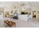 Open-concept layout with living room, kitchen, and dining area, great for entertaining at 2055 N 56Th St # 15, Mesa, AZ 85215