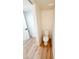 Small powder room with white toilet and light wood floors at 225 N Standage -- # 45, Mesa, AZ 85201