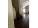 A staircase with wood floors is shown and leads to the upper level at 33055 N Madison Way Dr, San Tan Valley, AZ 85144