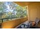 Enjoy this private balcony to sit and view the mature trees at 3600 N 5Th Ave # 302, Phoenix, AZ 85013