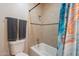 Bathroom features a shower and toilet with towels at 3600 N 5Th Ave # 302, Phoenix, AZ 85013