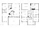 Detailed floor plan showcasing the layout of a two-story home with multiple bedrooms and bathrooms at 5140 W Bent Tree Dr, Phoenix, AZ 85083