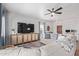 Comfortable living room featuring modern decor and plenty of natural light at 8788 W Wood Dr, Peoria, AZ 85381