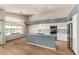 Open kitchen featuring stainless steel appliances and direct views of the lake at 11023 W Chino Dr, Peoria, AZ 85373