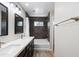 Bathroom with double sinks and shower/tub combo with tiled shower at 3010 N 37Th St # 6, Phoenix, AZ 85018
