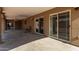 Covered patio featuring ceiling fans and views of the yard at 3034 E Turney Ave, Phoenix, AZ 85016
