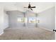 Spacious bedroom with neutral walls and carpet, and vaulted ceiling at 3641 E Park Ave, Phoenix, AZ 85044