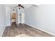 Neutral-toned bedroom with modern flooring and ample closet space at 3641 E Park Ave, Phoenix, AZ 85044
