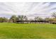 Expansive green space with mature trees and a playground in the distance, offering a tranquil park-like setting at 3983 E Melinda Dr, Phoenix, AZ 85050