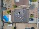 An aerial view of a home with pool at 405 W Monte Way, Phoenix, AZ 85041