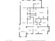 Detailed floor plan of a home, showing layout of rooms and dimensions for easy visualization at 405 W Monte Way, Phoenix, AZ 85041
