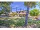 Expansive backyard featuring a lush lawn, mature trees, and recreational equipment, ideal for outdoor fun and relaxation at 4609 E Ironhorse Rd, Gilbert, AZ 85297