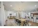 Bright dining room seamlessly connects to the living area, breakfast bar, and kitchen, ideal for entertaining at 4609 E Ironhorse Rd, Gilbert, AZ 85297