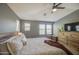 Serene main bedroom with natural light and wood furniture at 935 S Deerfield Ln, Gilbert, AZ 85296