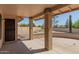 Comfortable covered patio perfect for outdoor seating and relaxation at 9857 W Tonto Ln, Peoria, AZ 85382