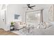 Bright living room with natural light, modern decor, and a comfortable seating area at 17827 N 51St Way, Scottsdale, AZ 85254