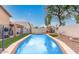 Inviting backyard pool with patio area, perfect for relaxing and entertaining at 17827 N 51St Way, Scottsdale, AZ 85254