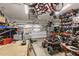 Spacious garage with ample storage and room for multiple vehicles and equipment at 17935 W Louise Dr, Surprise, AZ 85387