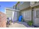 Townhouse back patio featuring a private, gated space perfect for outdoor seating and personal enjoyment at 2301 E University Dr # 488, Mesa, AZ 85213