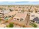 From above, the property showcases its covered patio, backyard, and neighborhood views at 25947 W Oraibi Dr, Buckeye, AZ 85396