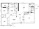 Detailed floor plan of the home showcasing the layout of the living spaces and room dimensions at 3125 N 82Nd Pl, Scottsdale, AZ 85251