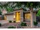 Charming home showcasing a well-maintained front yard and an attached two-car garage at 3628 E Meadowview Dr, Gilbert, AZ 85298