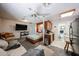 Studio apartment featuring a murphy bed, compact kitchen and open living space at 4323 W Rose Ln, Glendale, AZ 85301