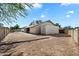 Large backyard featuring an outdoor storage container at 6614 S Mckemy St, Tempe, AZ 85283