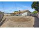 Expansive backyard featuring patio and landscaping with stone and gravel accents at 1215 E Geneva Dr, Tempe, AZ 85282