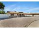 Charming single-story home featuring a well-maintained yard with gravel landscaping, and a cozy, inviting aesthetic at 1215 E Geneva Dr, Tempe, AZ 85282