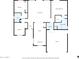 Detailed floor plan showing the layout of the bedrooms, bathrooms, living room, and kitchen at 15019 W Banff Ln, Surprise, AZ 85379