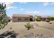 Spacious backyard featuring desert landscaping at 16222 W Silver Falls Dr, Surprise, AZ 85374