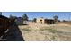 The backyard has a storage shed with partial grass and fence surrounding the property at 20626 N 35Th Ave, Glendale, AZ 85308