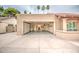 Spacious garage offers ample parking, storage, and potential workspace in this well-maintained property at 2329 W Keating Ave, Mesa, AZ 85202