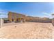 Large backyard with potential for customization and personalization at 45173 W Sandhill Rd, Maricopa, AZ 85139