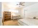 Bright bedroom with a ceiling fan, lots of natural light, and ample closet space at 4719 N 70Th St, Scottsdale, AZ 85251