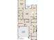 Floor plan featuring 4 bedrooms, 2 bathrooms, a great room, a kitchen, a dining room, and a two-car garage at 47705 W Moeller Rd, Maricopa, AZ 85139