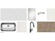 Selection of kitchen elements including countertops, cabinets, hardware, sink, faucet, backsplash, and flooring at 47705 W Moeller Rd, Maricopa, AZ 85139