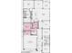 Floorplan of a home, highlighting four bedrooms, with dedicated bathrooms, and open-concept living space at 5408 W Sweet Pea Ter, Laveen, AZ 85339