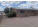 View of backyard featuring desert landscaping and perimeter fencing for added privacy at 5702 E Casper Rd, Mesa, AZ 85205