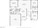 Detailed floorplan showcasing the layout of the house, including dimensions of rooms and placement of features at 6126 W Paradise Ln, Glendale, AZ 85306